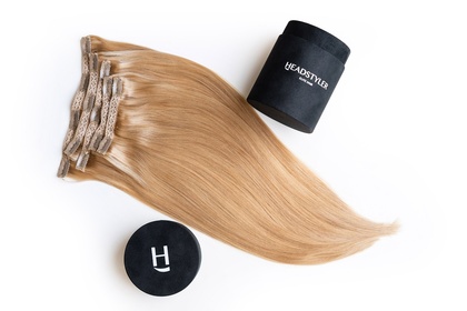 Dopinki Clip In naturalne włosy wybór kolorów 45-50 cm / 120 g