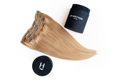 Dopinki Clip In naturalne włosy wybór kolorów  35-40 cm / 80 g