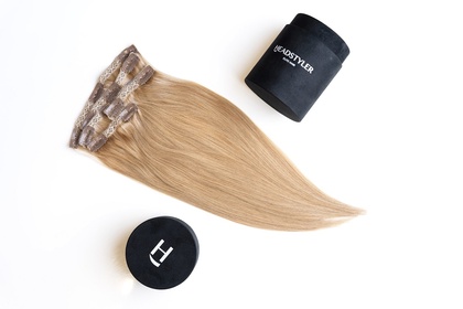 Dopinki Clip In naturalne włosy wybór kolorów 40-45 cm / 80 g