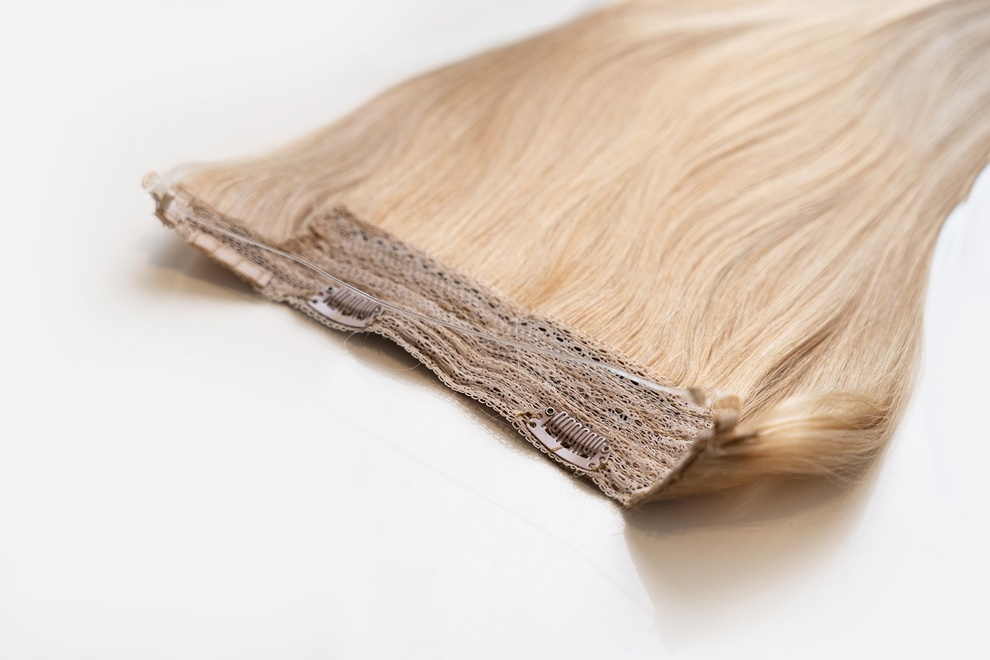 Dopinka na żyłce Halo Hair naturalne włosy wybór kolorów 45-50 cm / 100 g - 1