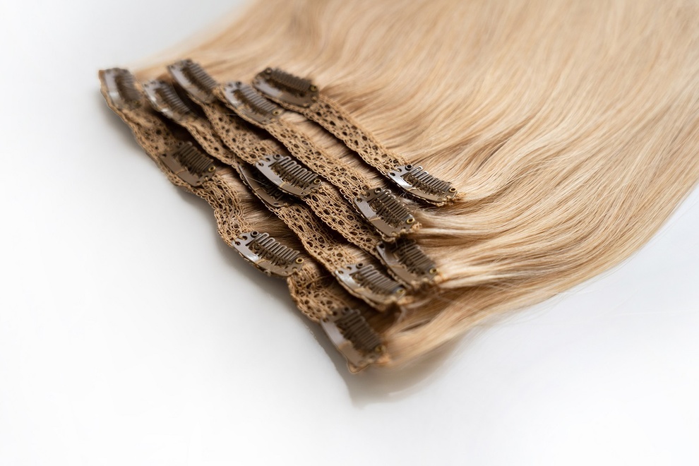 Dopinki Clip In naturalne włosy wybór kolorów 55-60 cm / 120 g - 1